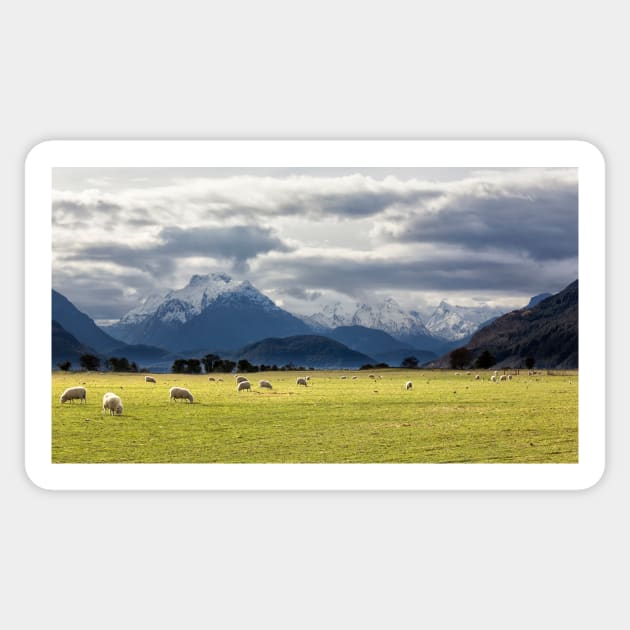 Beyond Glenorchy Sticker by charlesk